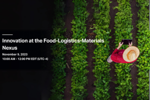 Event banner - Innovation at the Food-Logistics-Materials Nexus